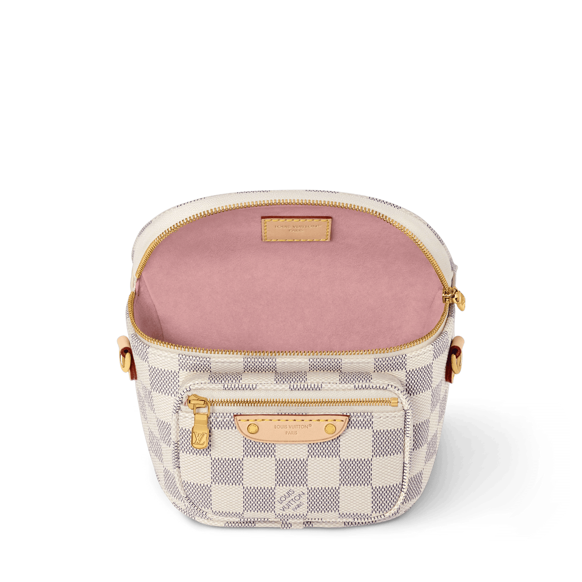 Women's Mini Bumbag Damier Azur Canvas Waist Bag N00130