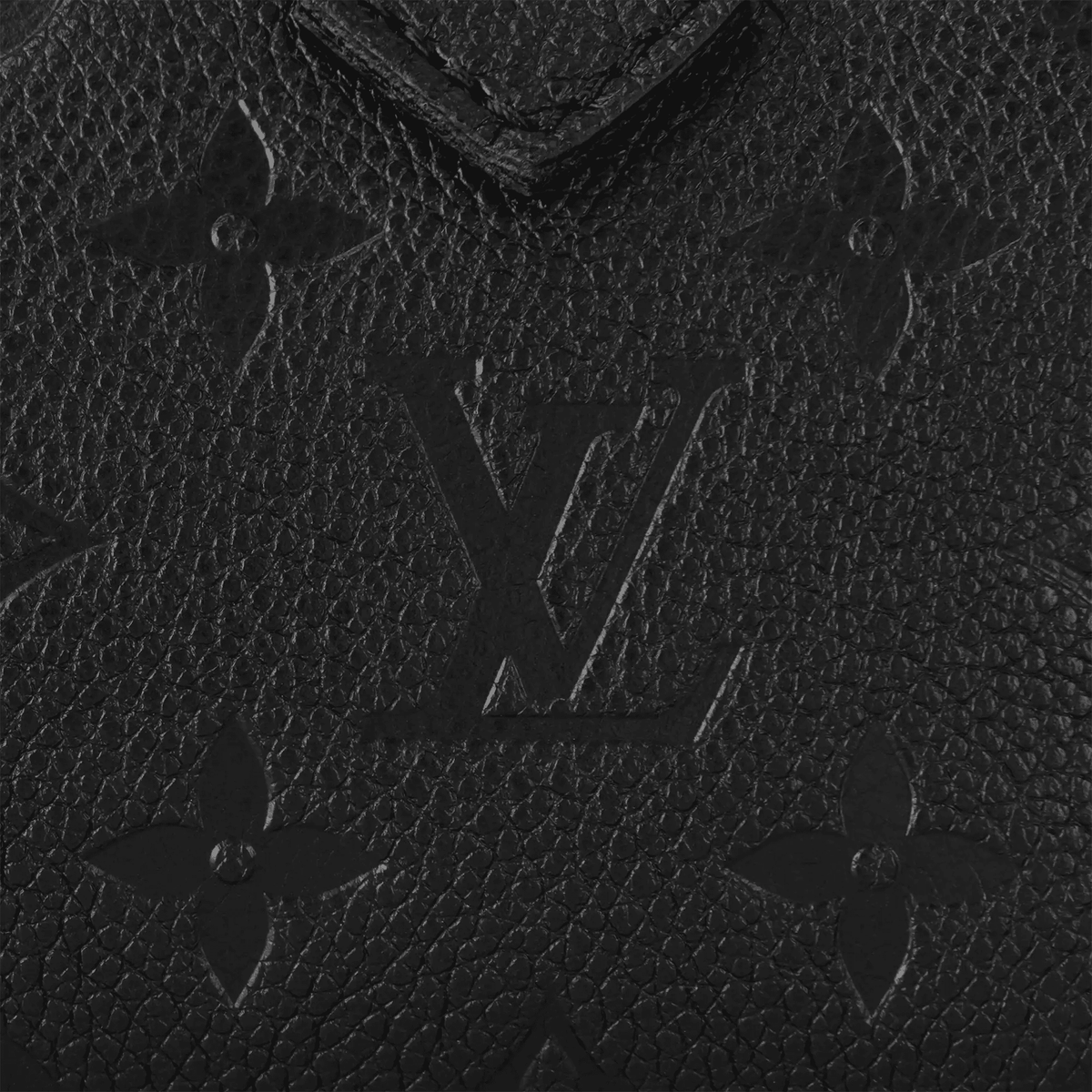 Women's Nano Speedy Black Monogram Empreinte Leather Handbag M82450
