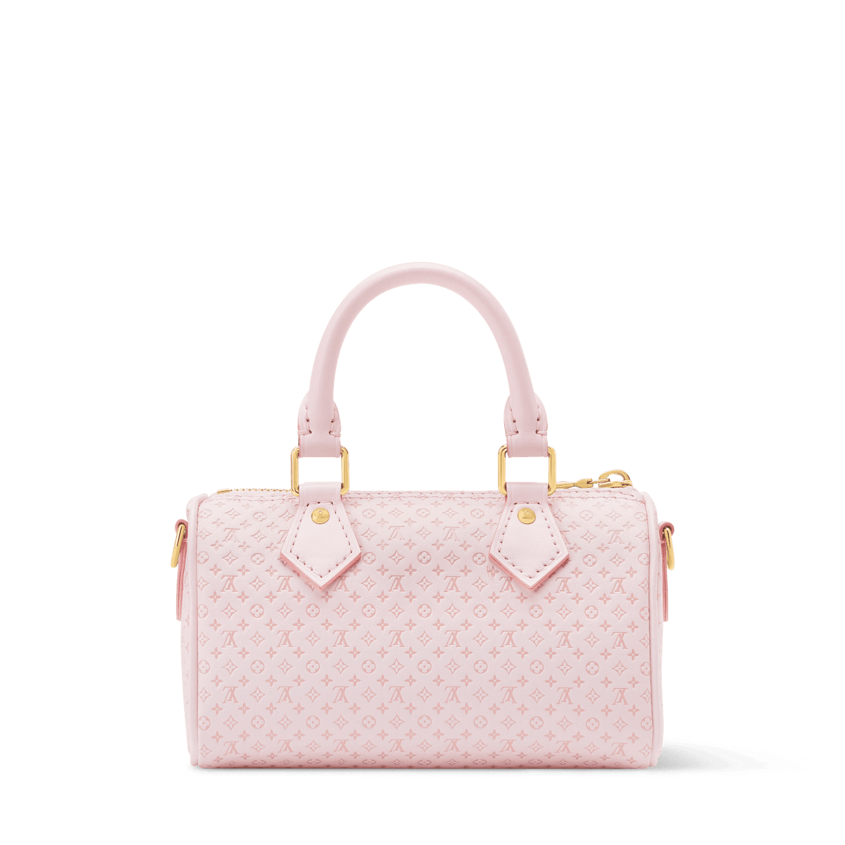Women's Nano Speedy Minigram Light Bliss Calfskin Nano Bag