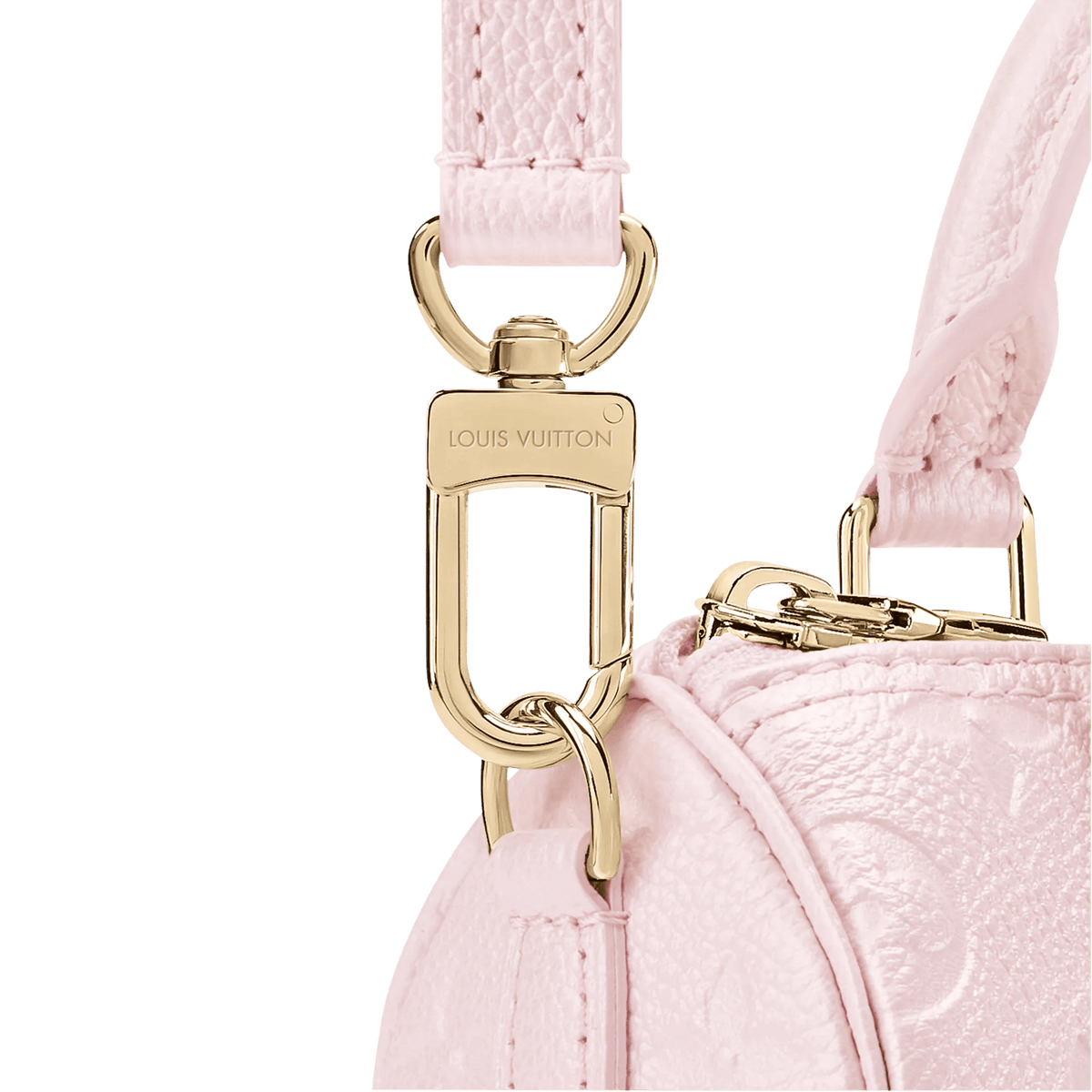 Nano Speedy Monogram Empreinte Leather Snowy Pearl Silver-Toned Hardware