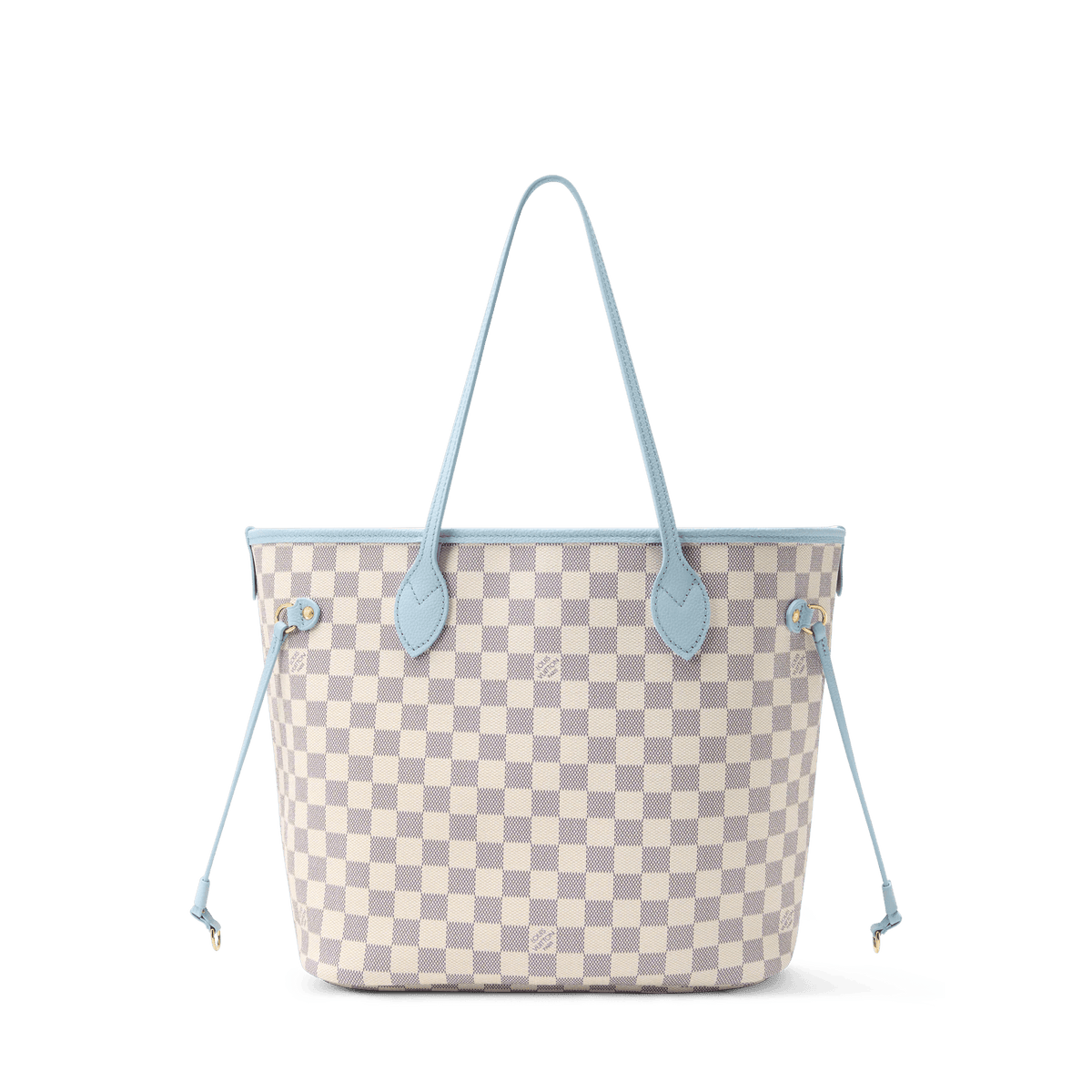 Women's Neverfull Inside Out MM Damier Azur Tote N40946