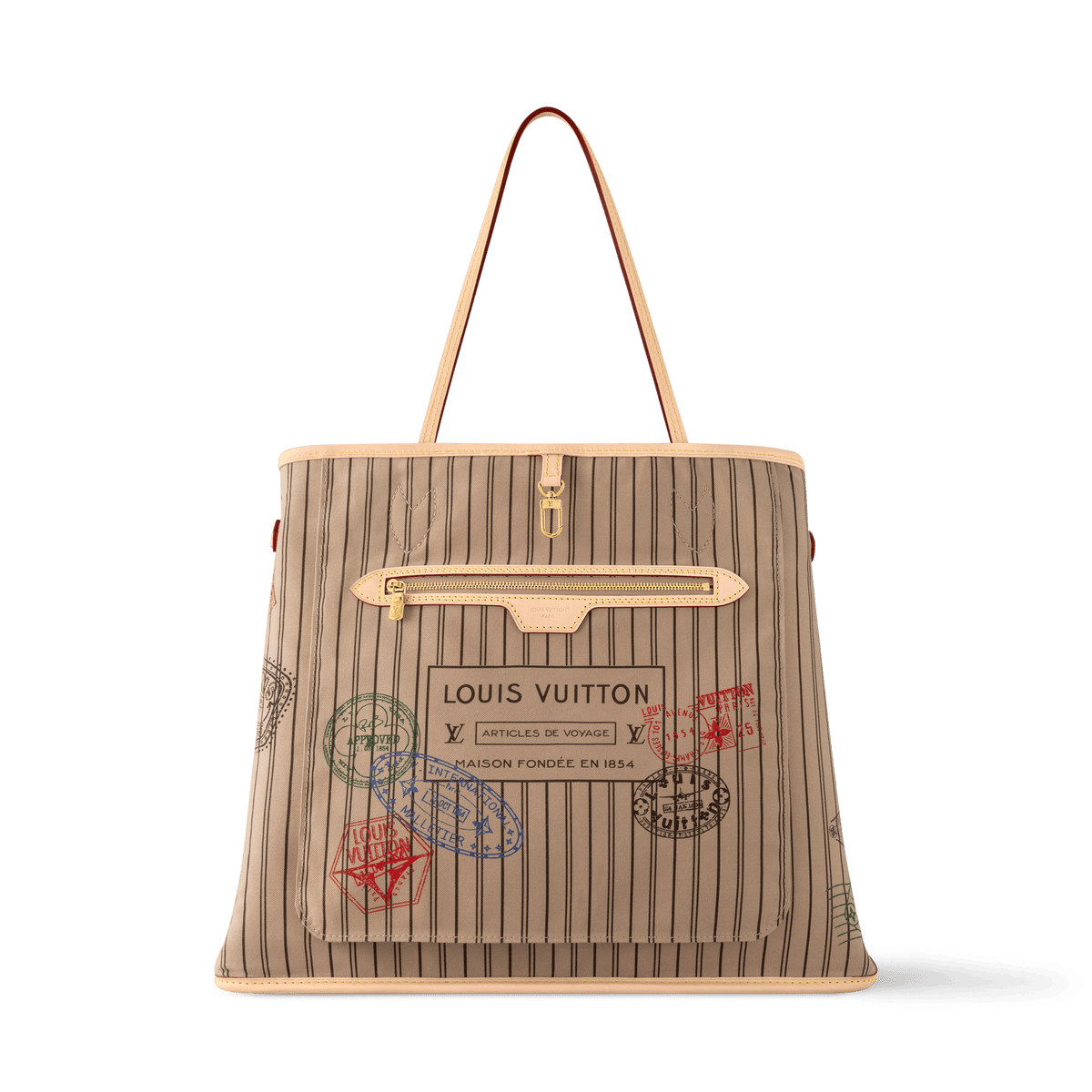 Women's Neverfull Bandoulière Inside Out GM Monogram Canvas Tote Bag M11948