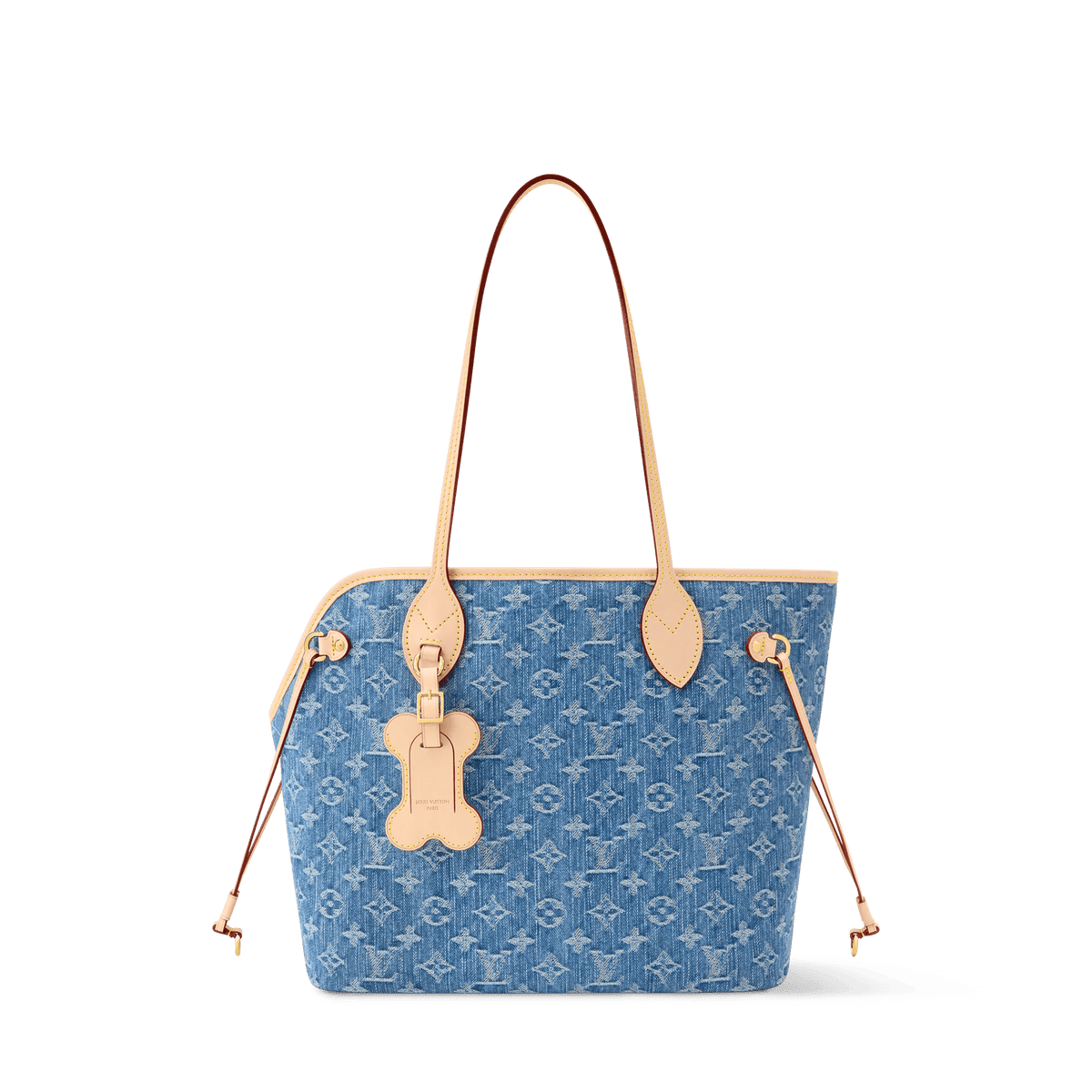 Monogram Denim Neverwoof MM M28052