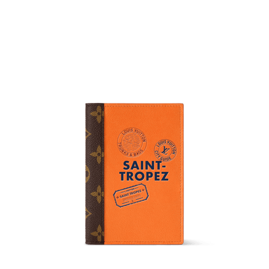 Women's Passport Cover City Guide Cowhide Leather Travel Wallet M29108