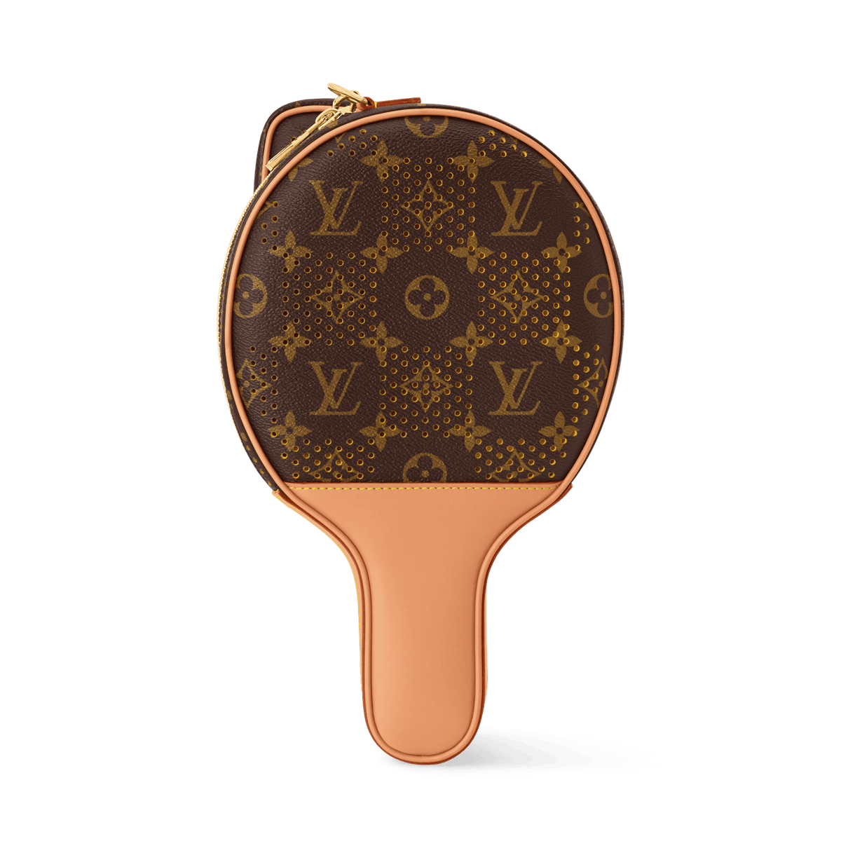 Men's Ping Pong Bag Monogram Grid Canvas