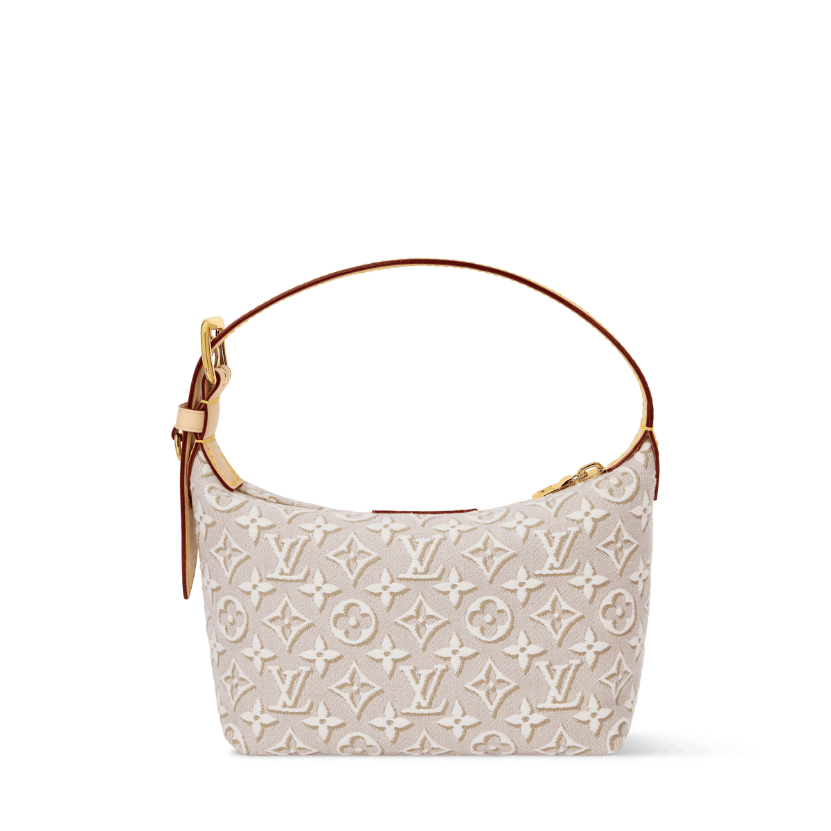 Women's Pochette Hills Monogram Emblème Peuplier Jacquard Chain Wallet