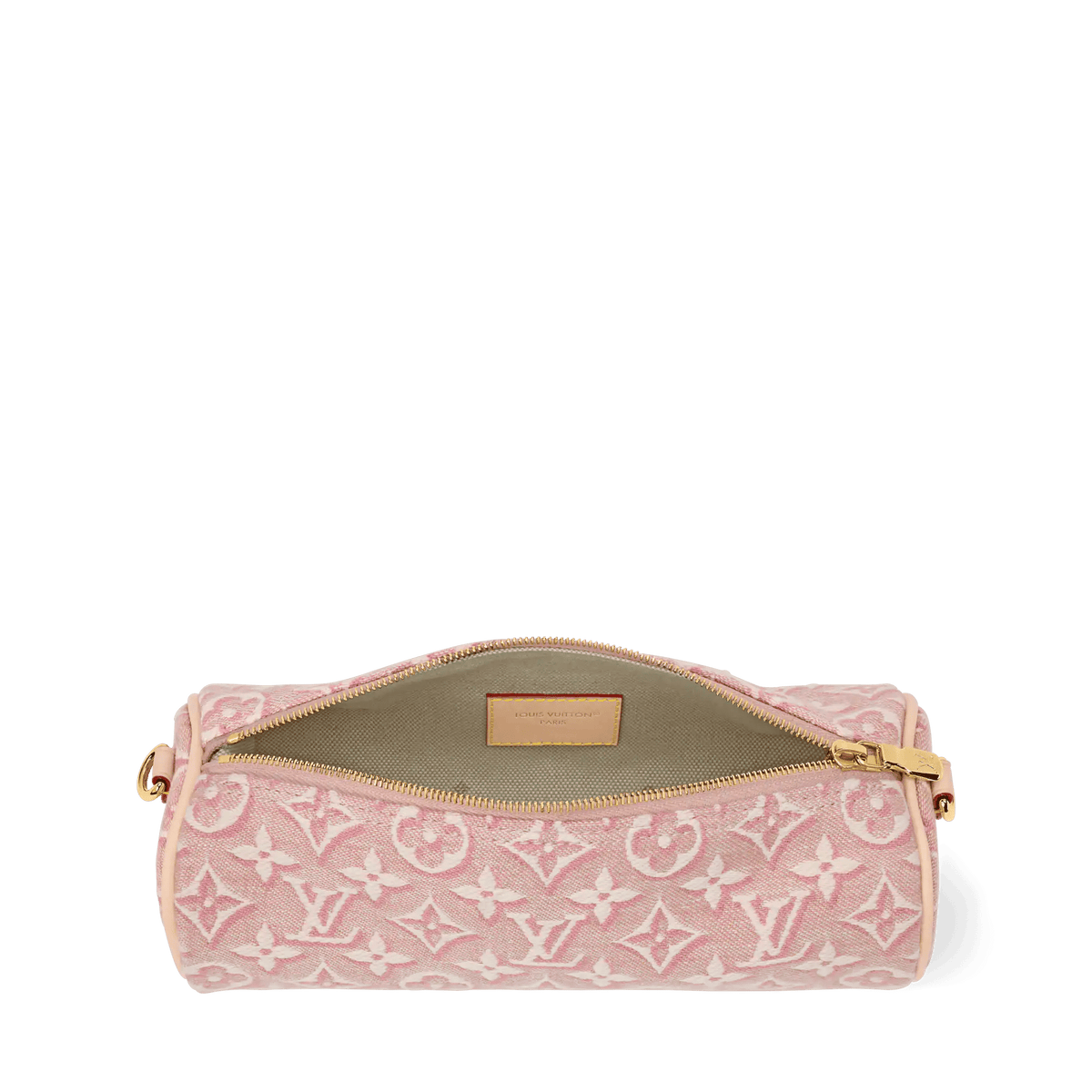 Pochette Papillon Monogram Emblème Rose Ruban Gold-Toned Hardware