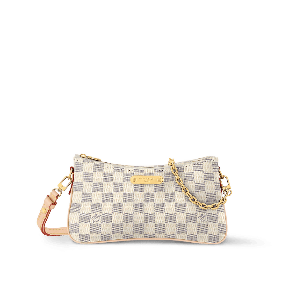 Women's Pochette Liv Damier Azur Canvas Crossbody Bag