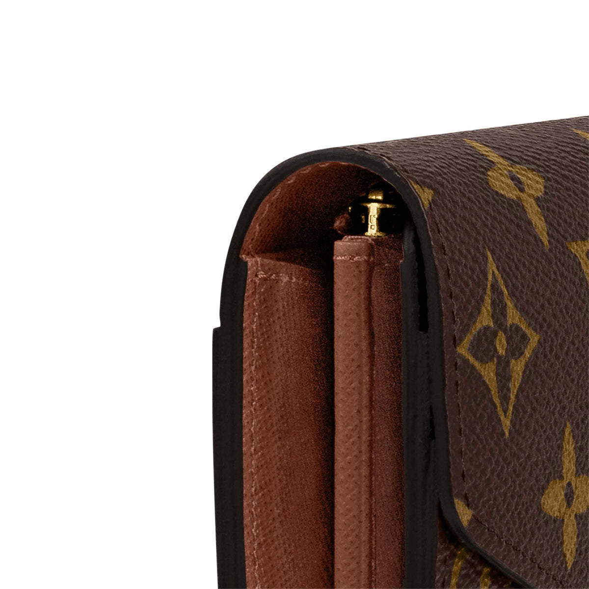 Women's Sarah Wallet Monogram Coated Canvas Compact Wallet M60531