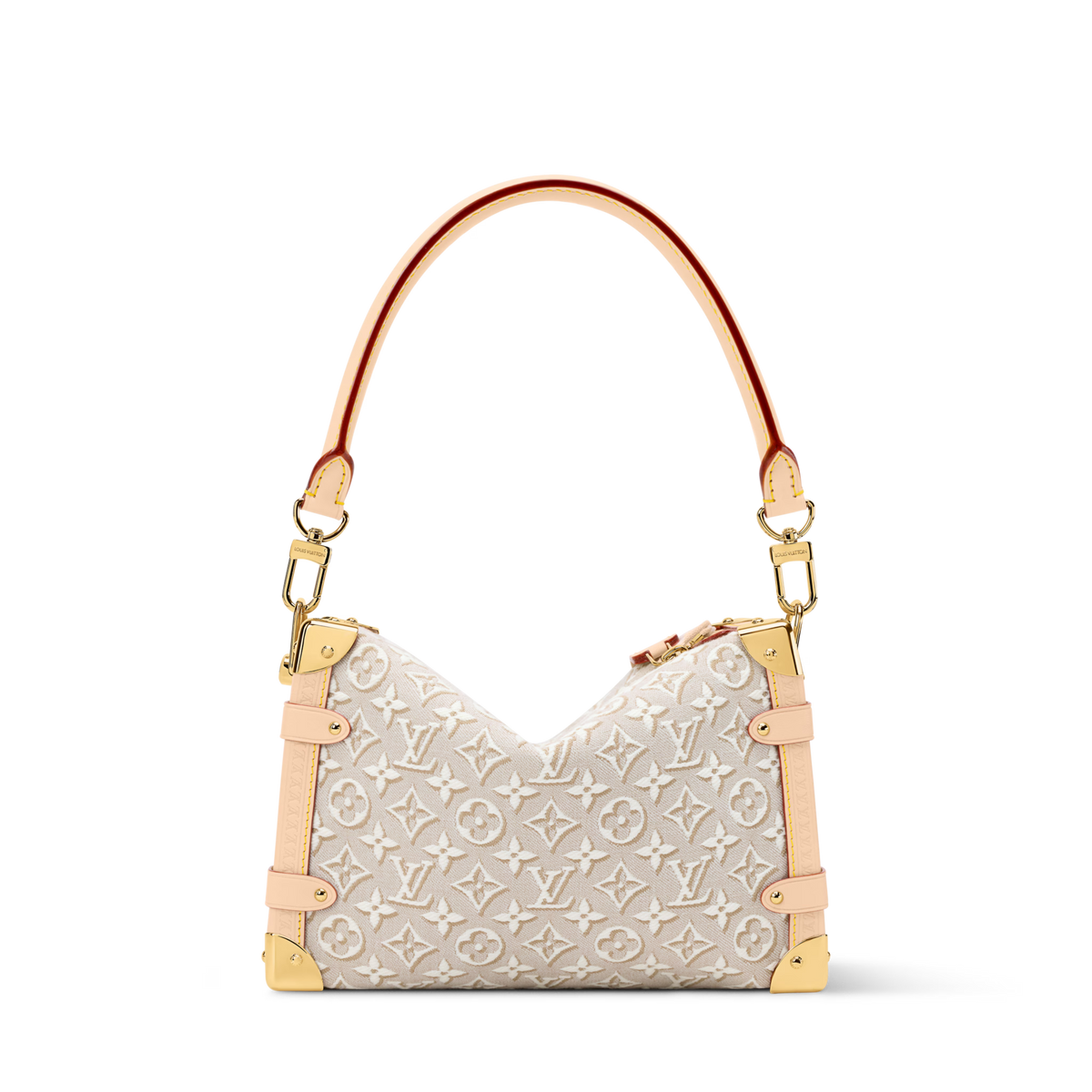 Side Trunk MM Monogram Emblème Jacquard Canvas Peuplier Gold-Toned Hardware