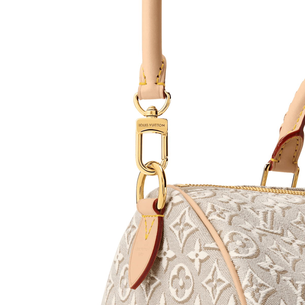 Women's Speedy Soft 30 Monogram Emblème Peuplier Canvas Tote