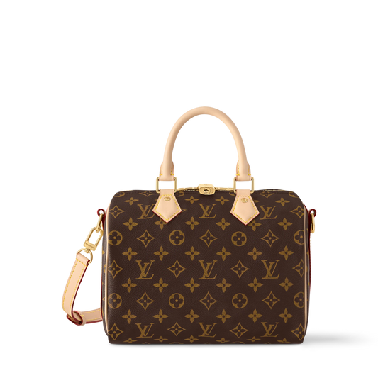 Speedy Bandoulière 25 Monogram Coated Canvas Gold-Toned Hardware