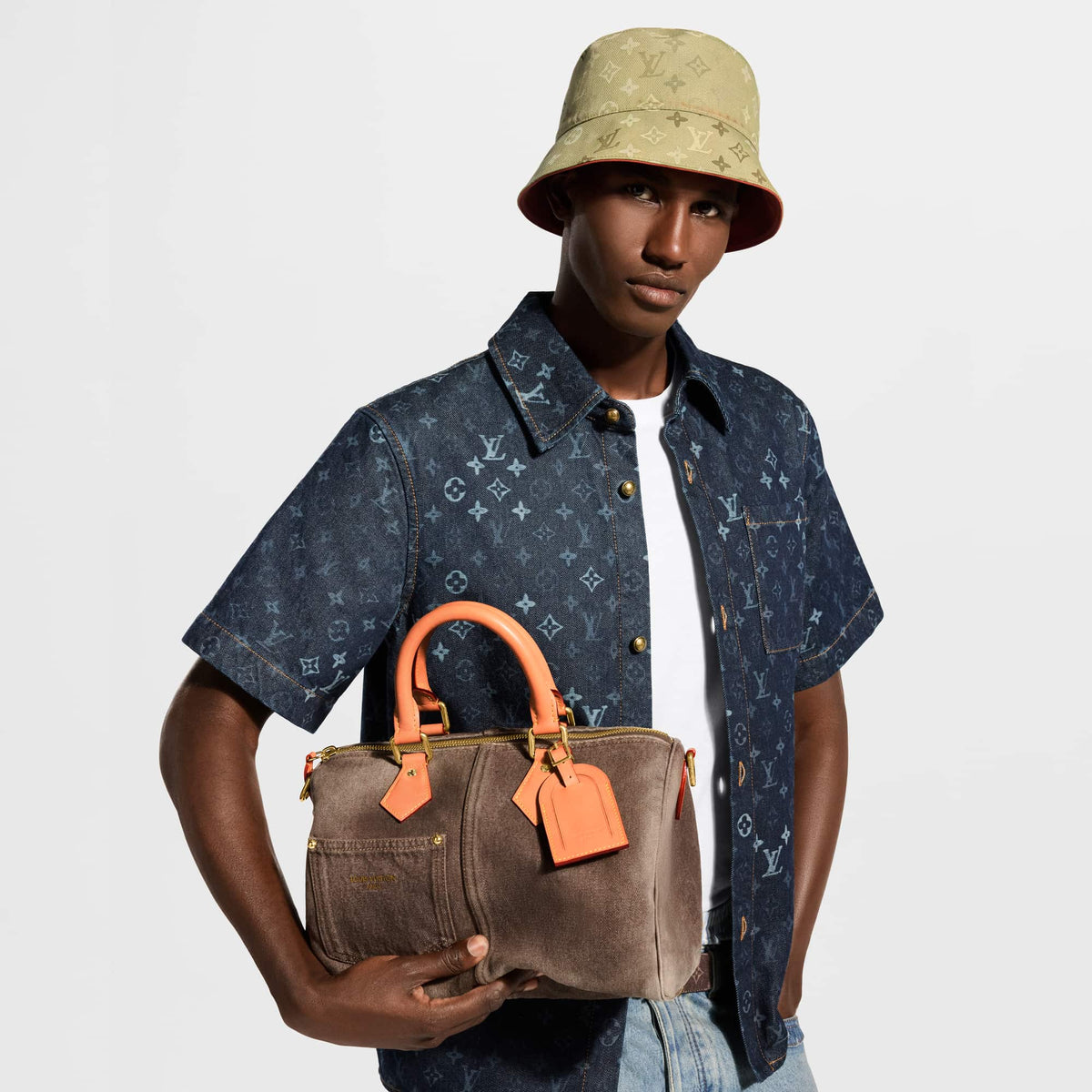 Men's Speedy 30 Bandoulière Bag Coffee Bean Brown