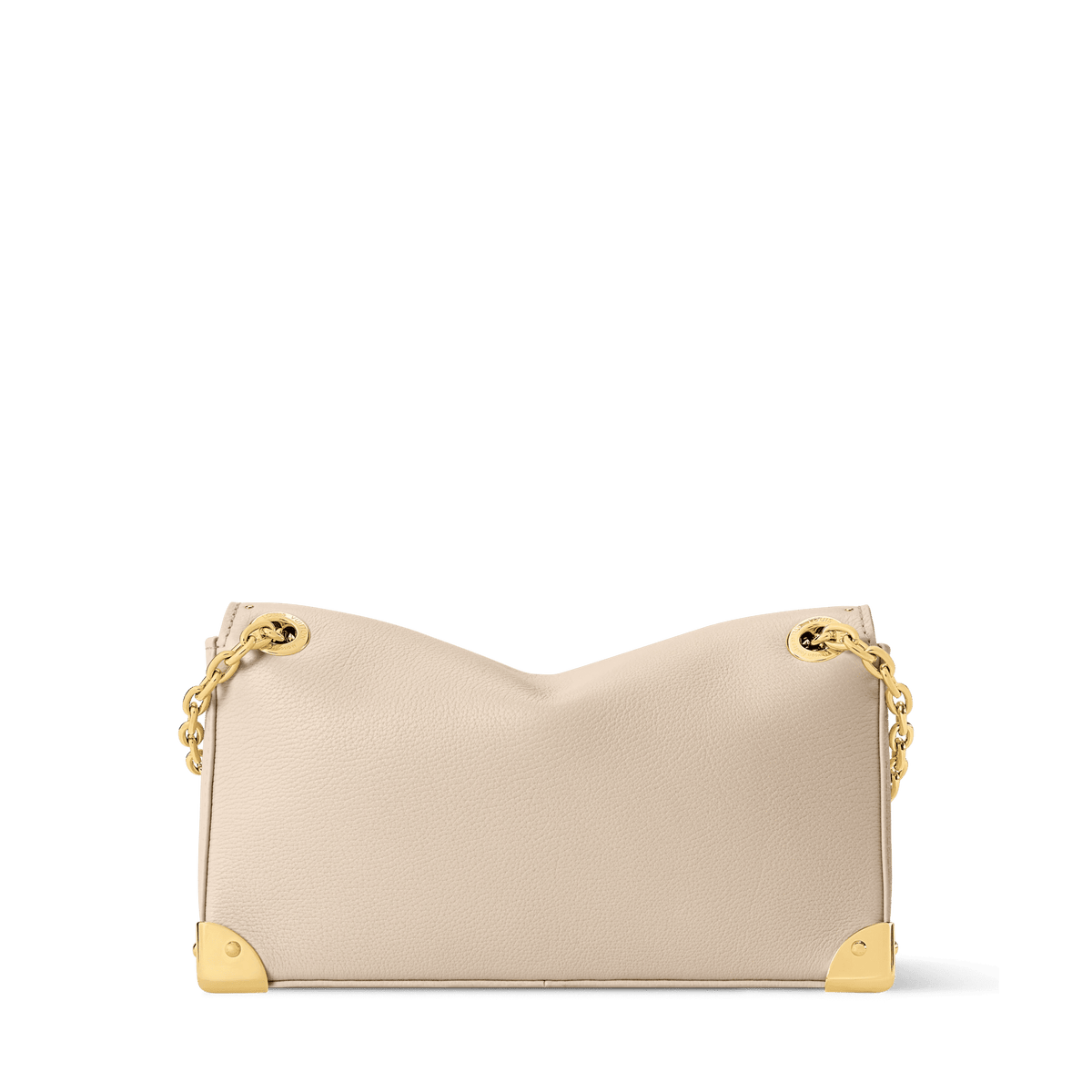 Women's Trunkie East-West Calfskin Leather Almond Baguette Bag - JC