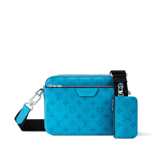 Men's Trio Messenger Bag Monogram Taigarama