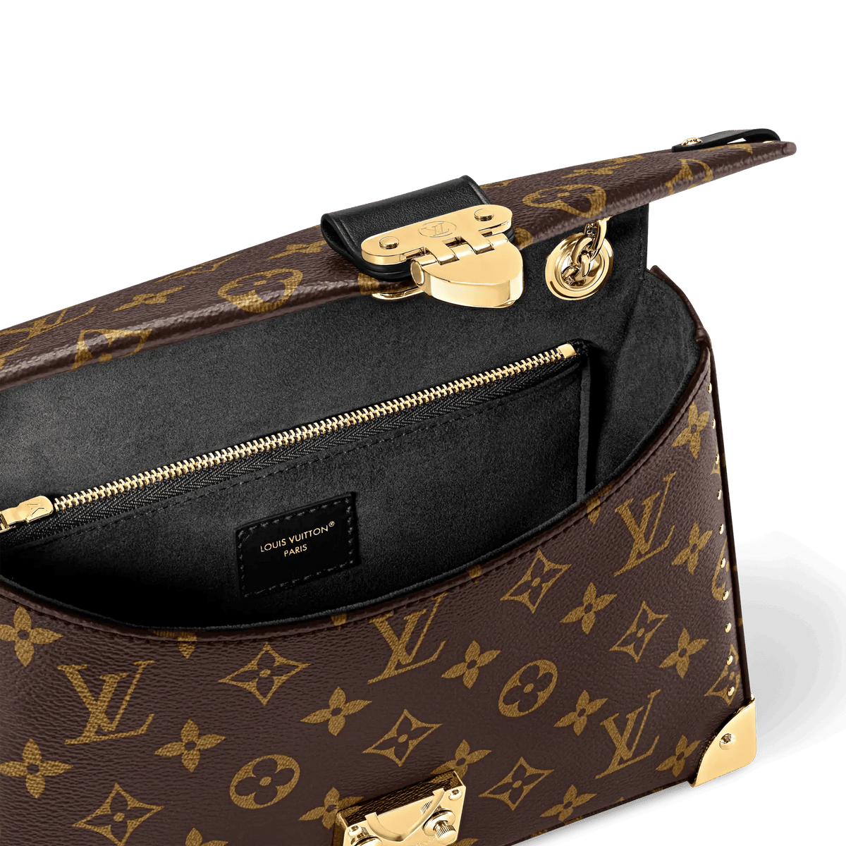 Women's Trunkie Monogram Canvas Crossbody Bag