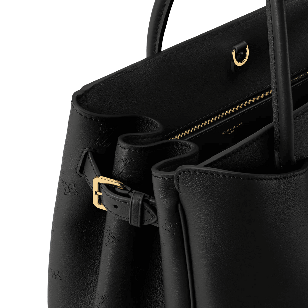 Women's Vendome MM Black Calfskin Leather Tote Bag M26338