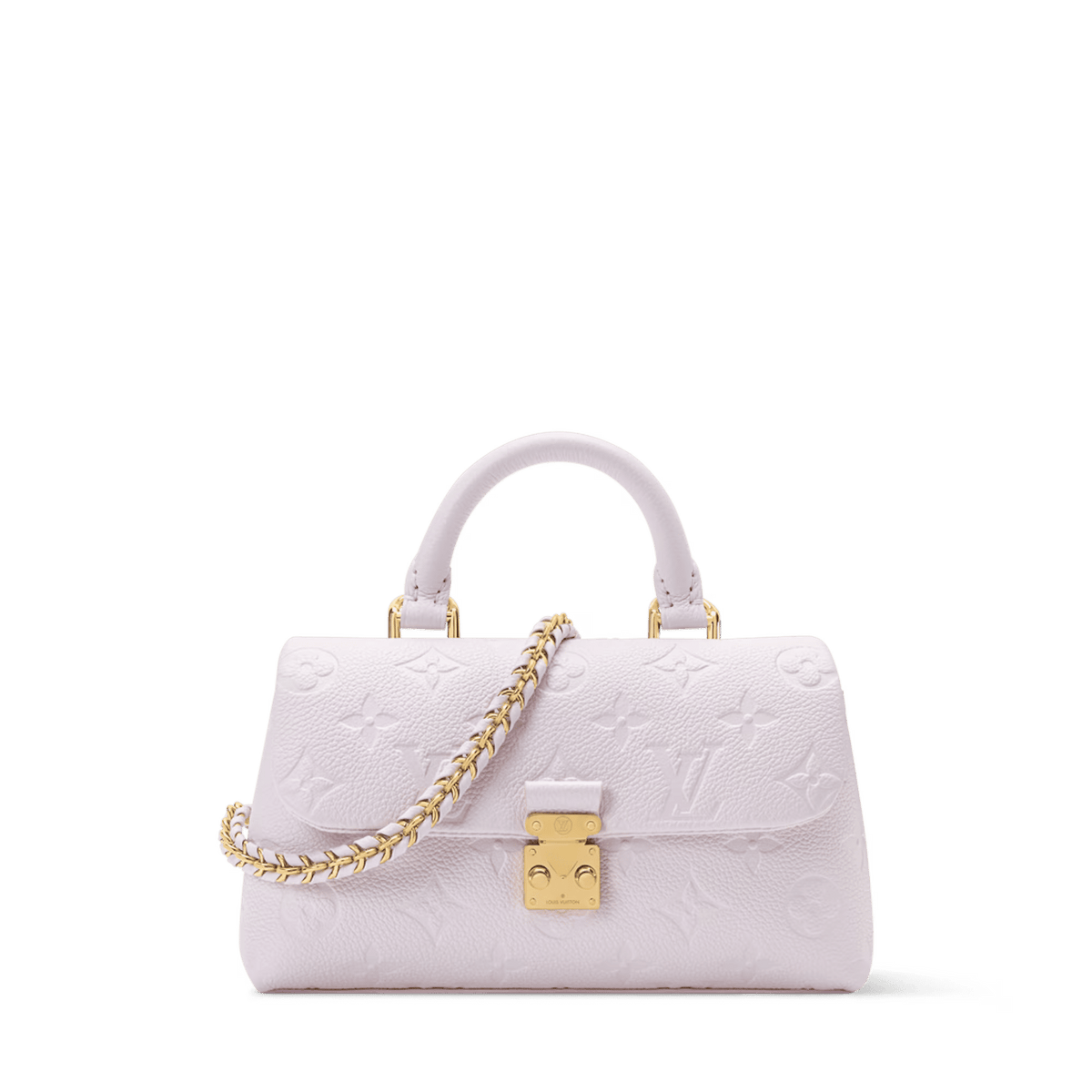 Women's Nano Madeleine Sweet Lavender Monogram Empreinte Leather Bag M29380