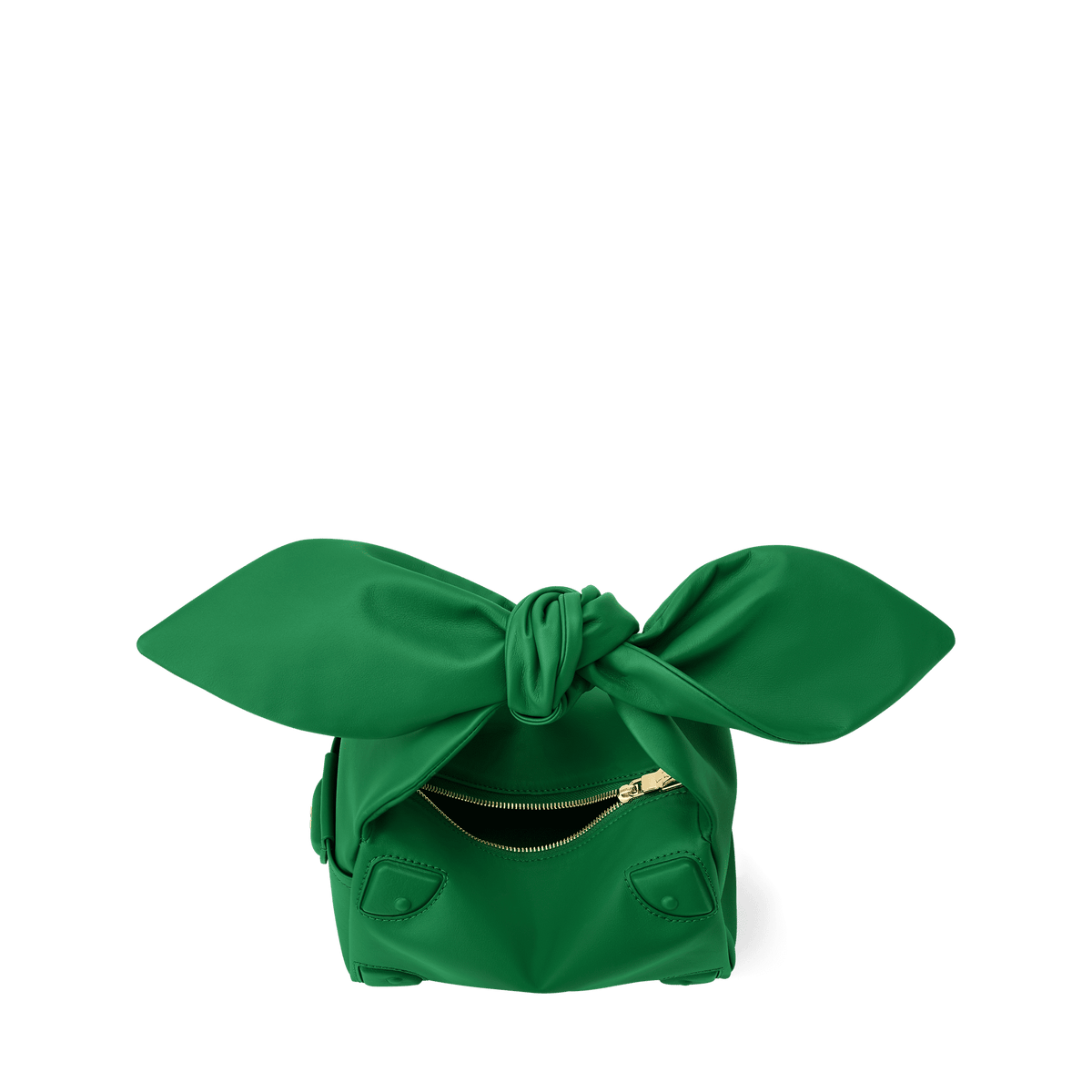 Women's Bundle Trunk Calfskin Gazon Green