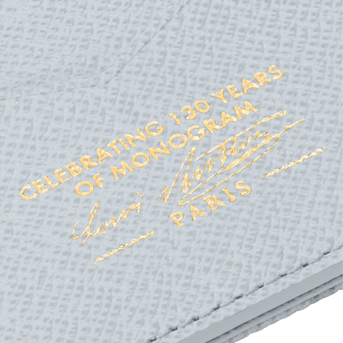 Passport Cover Monogram Origine Bleu Courrier M27614