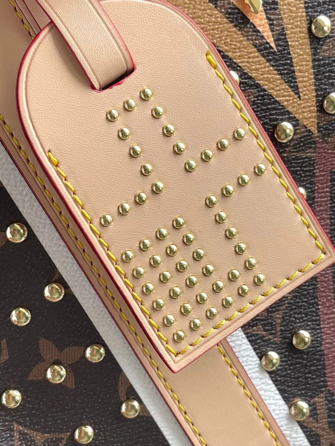 Keepall Bandoulière 50 in Parfleche Pattern Monogram Canvas