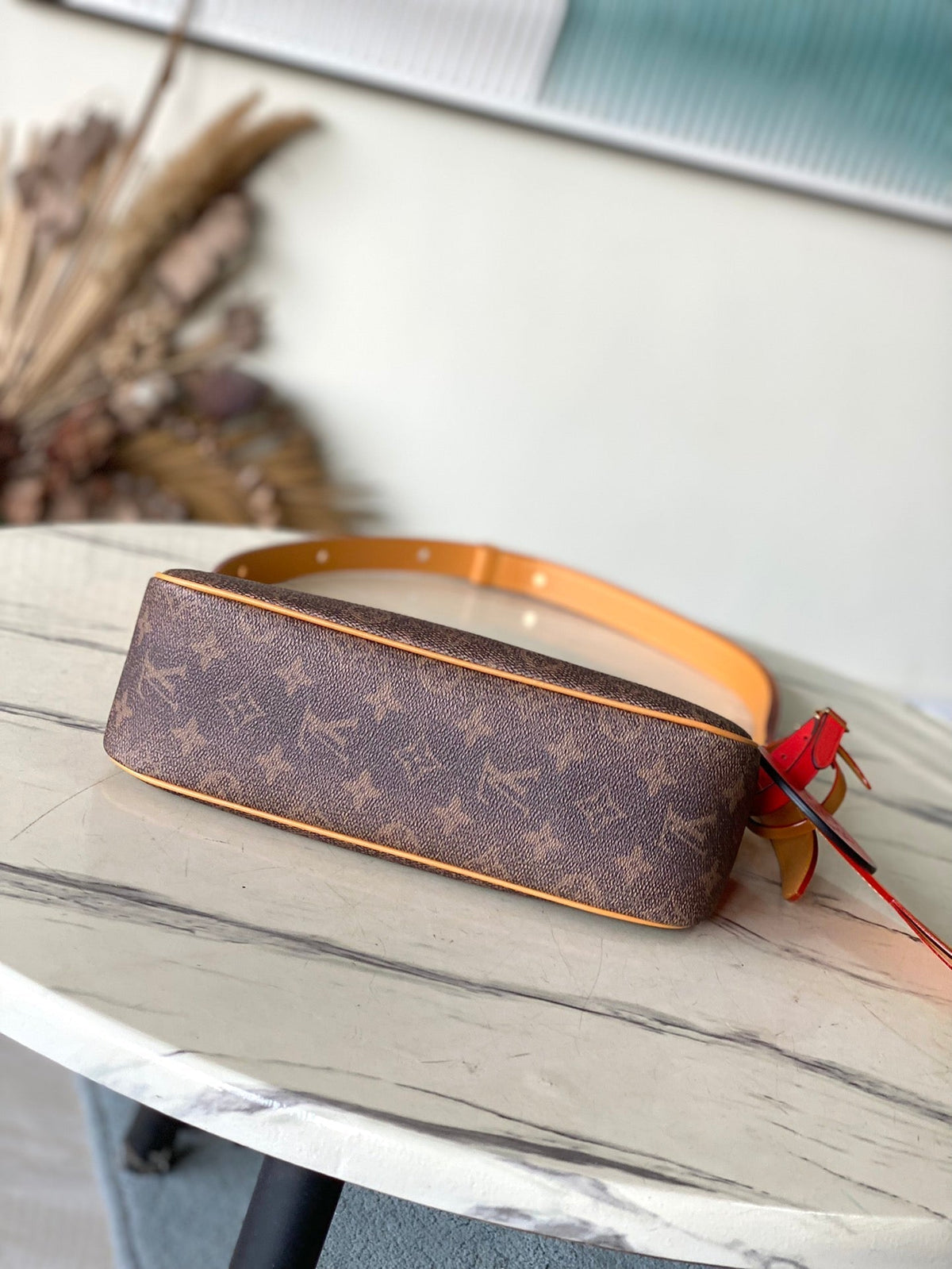 Pochette Accessoire XL 28 in Brown Monogram Dust Canvas