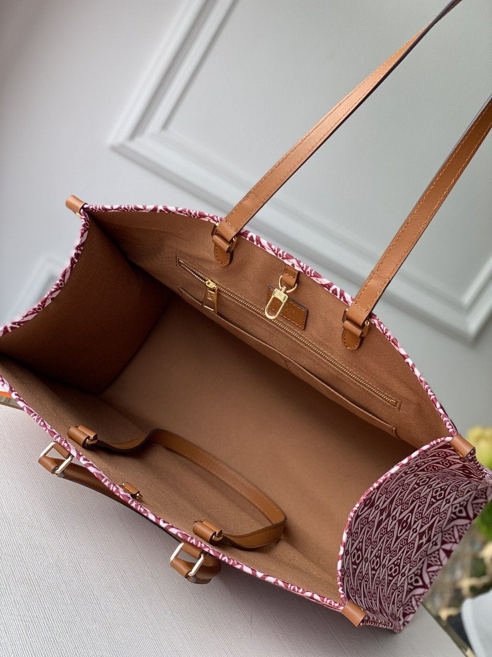 Since 1854 Onthego GM Bordeaux Red Textile